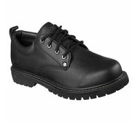 Skechers Tom Cats Black Lace Mens Shoes Leather