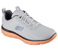 Skechers Lace Up Shoe For Men Summits Torre in Gray/Orange, 5.5-13