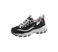 Skechers Lace-Up Trainers Black/white