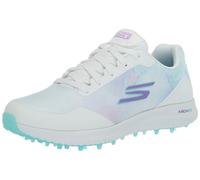 Skechers Ladies Arch Fit GO Golf Max 2 Splash Waterproof Spikeless Womens Golf Shoes 123068 White/Multi 8UK