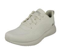 Skechers Ladies Bobs Sport By Skechers Trainers With Memory Foam Tough Talk 32504 - White - UK 3