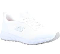 Skechers Work Footwear Squad Slip Resistant Occupational Shoe White Si UK3 - EU36 - US6