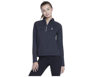 Skechers Ladies Skech-Knits Ultra Go Half Zip Lightweight Pullover Gym Top