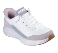 Skechers Contour Foam Cozy Fit Textile Women's White/Lavender Trainers - UK 6 / EU 39 / US 9