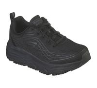 Skechers Max Cushioning Elite SR Black Occupational Shoes for Women - Size 4