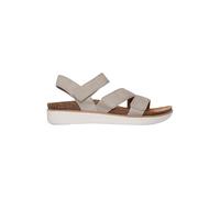Skechers Lifted Comfort Riptape Footbed Sandals Taupe