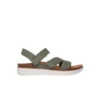 Skechers Lifted Comfort Sandals, Green, Size 8, Women Green