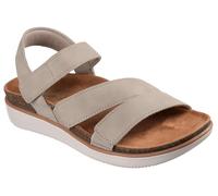 Skechers Lifted Comfort Womens Vegan Adjustable Strap Sandals