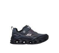 Skechers Lighted Gore & Strap Sneaker W/ 3d Printed Upper, Grey, Size 4 Older Grey