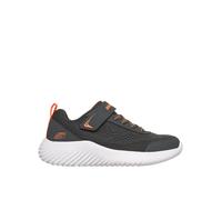 Skechers Lightweight Gore & Strap Sneaker, Grey, Size 12 Younger Grey