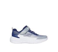 Skechers Lightweight Gore & Strap Sneaker, Silver, Size 4 Older Ilver