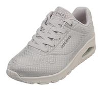 Skechers Los Angeles Uno Disco Nite Womens Fashion Trainers in Silver - 6 UK