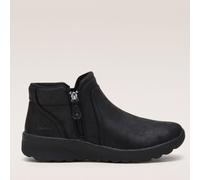 Skechers Women's Memory Foam Side Zip Vegan Ankle Boots 159637