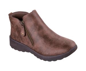 Skechers Lovely Vibe Fall In Bloom Booties Brown EU 40 Woman