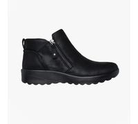 Skechers Women's Lovely Vibe Fall in Bloom Ankle Boot, Black, 6.5 UK