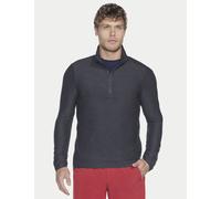 Skechers male Godri All Day Quarter Zip Training Top - M - Black, Black