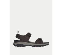 Skechers male Riptape Sandals - 10 - Chocolate, Olive,Chocolate,Black