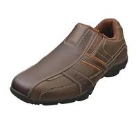 Skechers Marter Casual Slip On Shoes Mens Trainers Brown 9 (43)