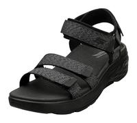 Skechers Max Cushioning Arch Fit Prime Womens Walking Sandals in Black Grey - 8 UK