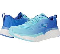 Skechers Women's MAX Cushioning Elite-Destination Point Sneaker Blue/Light Blue 6.5