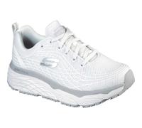 Skechers Max Cushioning Elite Womens Slip Resistant Shoes White Size 5