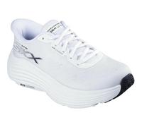Skechers Trainers Max Cushioning Endeavour Hallandale Slip-On White Textile/Black Trim Size 4-8