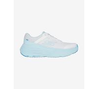 Skechers Women's Sneaker MAX Cushioning Endeavour CANOVA - White Synthetic/Light Blue Trim 5.5 UK
