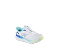 Skechers Women's Trainers Max Cushioning Max Run - White/Multi Textile, Machine Washable - UK 6