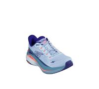 (Blue, 3 (Adults')) Skechers Performance Max Cushioning Propulsion Textile Women's Light Blue/Navy Trainers