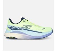 Skechers Max Cushioning Propulsion Women's Running Shoes in Lime/Navy for Ultimate Comfort