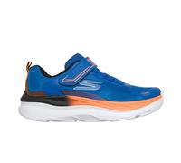 Skechers Max Run Junior Running Shoes | UK J1 in Blue/Orange