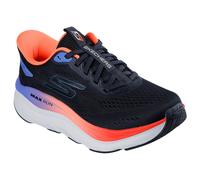 Skechers Women's Max Run Slip-On Sneakers, Black Textile/Multi Trim, 3 UK