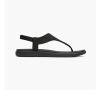 Skechers Women's Meditation Luxe Geo Embellished Stretch Knit Slingback Sandal with Luxe Foam