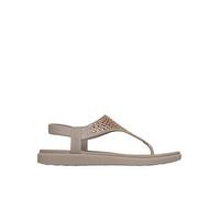 Skechers MEDITATION LUXE-MODERN EVENT Slingback Sandals in Taupe - UK 7 - Taupe