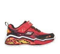 Skechers Mega Scene Sneaker in Red/Black, Size 5 | Textile/Synthetic, Machine Washable