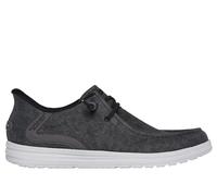SKECHERS Melson-Coronado Black/Grey Slip-ins Sneaker Shoe Men's sizes 7-14/NEW
