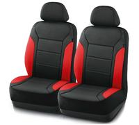 Skechers Memory Foam Car Seat Covers Lycra Seat Covers Thick Memory Foam Two Front Seat Cover Airbag Compatible Automotive seat Covers for Most Car