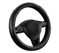 Skechers Memory Foam Steering Wheel Cover,Piping Microfiber Leather Steering Wheel Cover Sporty Universal Fit 14" 1/2-15" Car Wheel Protector for Men