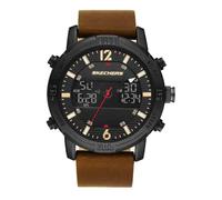 Skechers SR5153 Redlands Brown Leather Strap Watch - W5541
