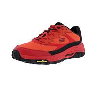 Skechers Men Arch Fit Skip Tracer Platform, red, 10 UK