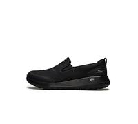 Skechers Men's GO Walk MAX CLINCHED Sneaker, Black Textile/Black Trim, 9 UK