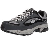 Skechers Men s Stamina - Nuovo fashion sneakers, Navy Black, 9.5 UK X-Wide