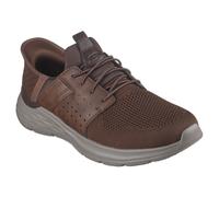 Skechers for man. 210803 Slip-Ins Slippers brown (46), Flat, Laces, Casual