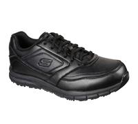 Skechers Mens 2025 Nampa PU Memory Foam Slip Resistant Work Boot Trainers