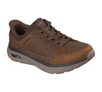 Skechers Mens 2026 Arch Fit Crosser Felix Memory Foam Leather Trainers