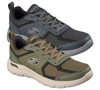 Skechers Men's Summits Leege Trainer, Charcoal, 8 UK