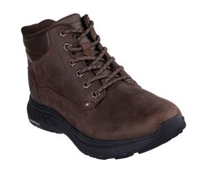 Skechers Mens 2026 Pollard Waylon Slip-ins Relaxed Fit Memory Foam Boots
