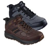 Skechers Mens 2026 Slade Ultra Turner Waterproof Slip-Ins Leather Boots