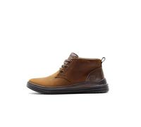 Skechers Men's 204670 CDB Sneaker, Dark Brown Leather, 10 UK