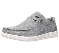 Skechers Men's 210101 Gry Casual Shoes, Gray Canvas, 12 UK